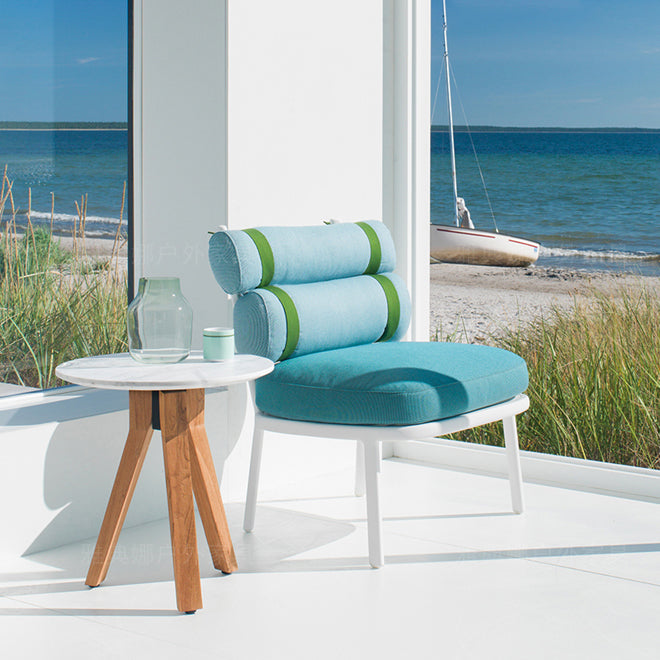 Matte Finish Boho Dining Table Set 1/2/3/5 Pcs Outdoor Dining Set