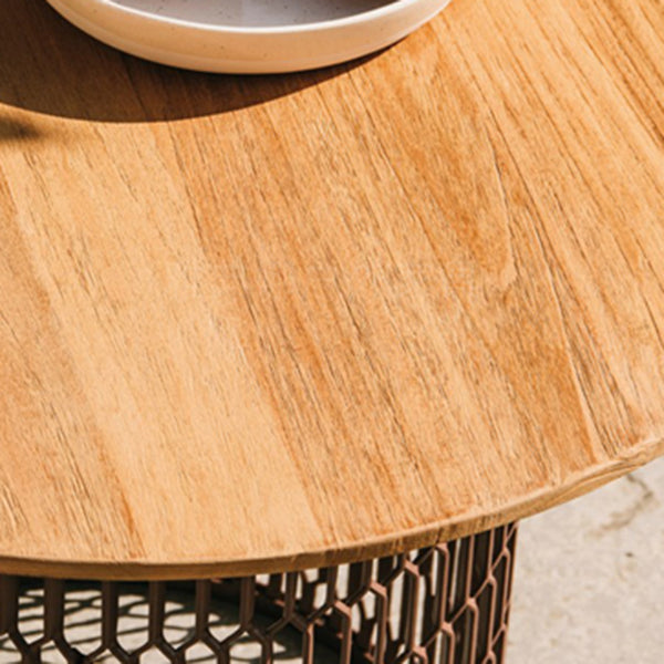 Matte Finish Boho Dining Table Set 1/2/3/5 Pcs Outdoor Dining Set