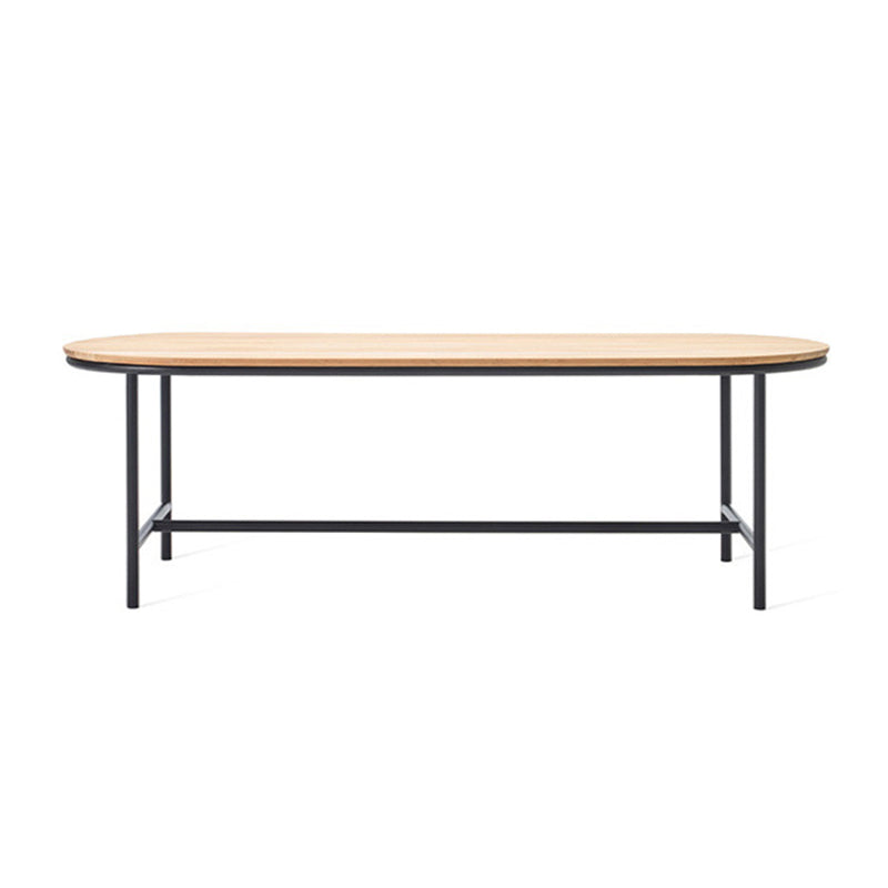 Solid Wood Patio Dining Sets Oval 1/3/7 Pieces Dining Table Set