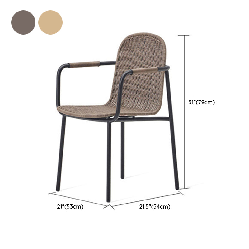 Solid Wood Patio Dining Sets Oval 1/3/7 Pieces Dining Table Set