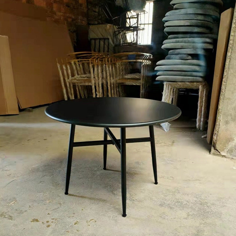 1/2/3/4/5 Pieces Dining Table Set Metal Round Bistro Table Set