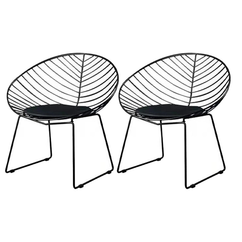 1/2/3/4/5 Pieces Dining Table Set Metal Round Bistro Table Set