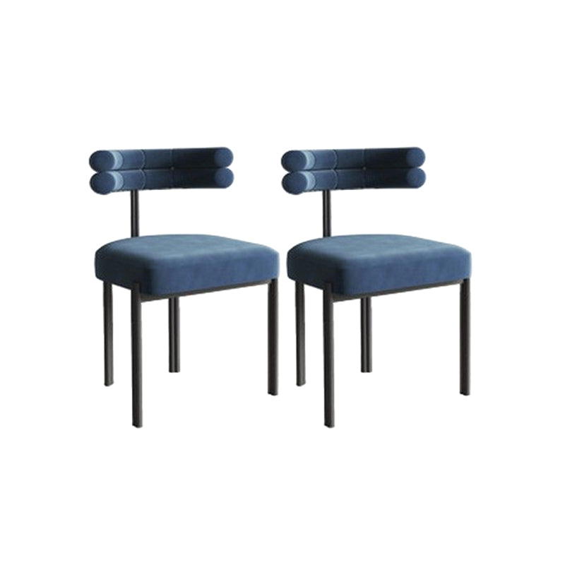 Modern Simple Side Chair Upholstered Side Dining Chair for Living Room