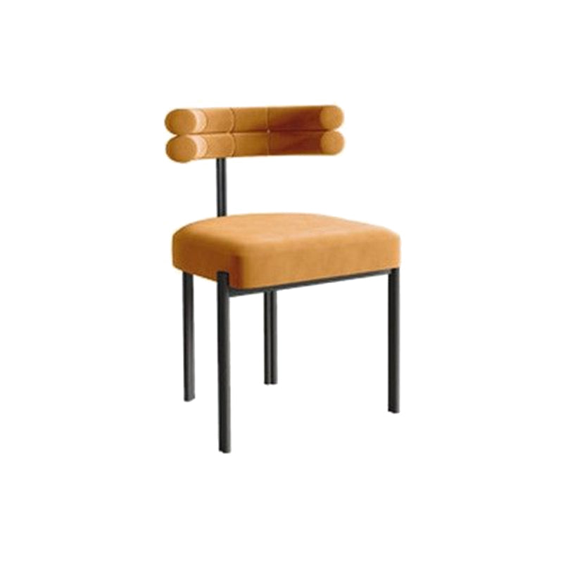 Modern Simple Side Chair Upholstered Side Dining Chair for Living Room