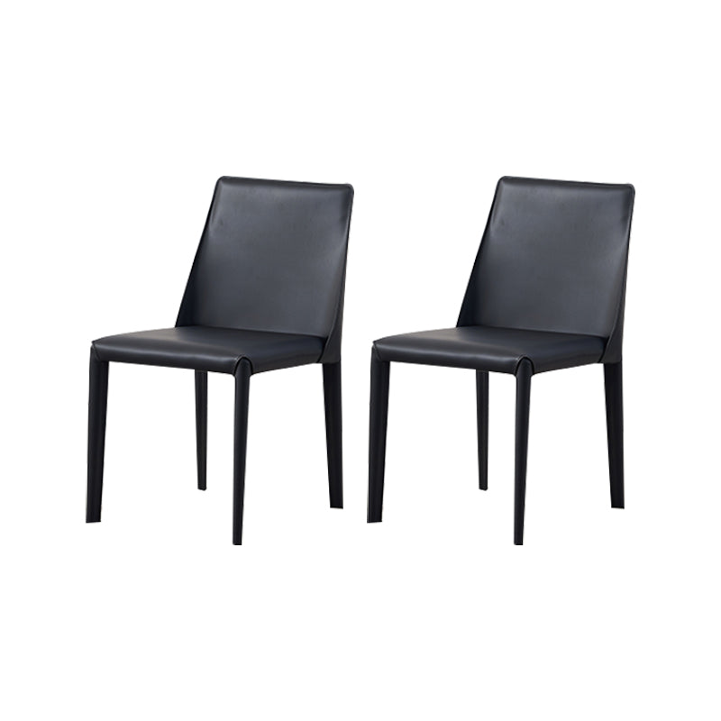 Contemporary Kitchen Dining Chairs Faux Leather Dining Chairs