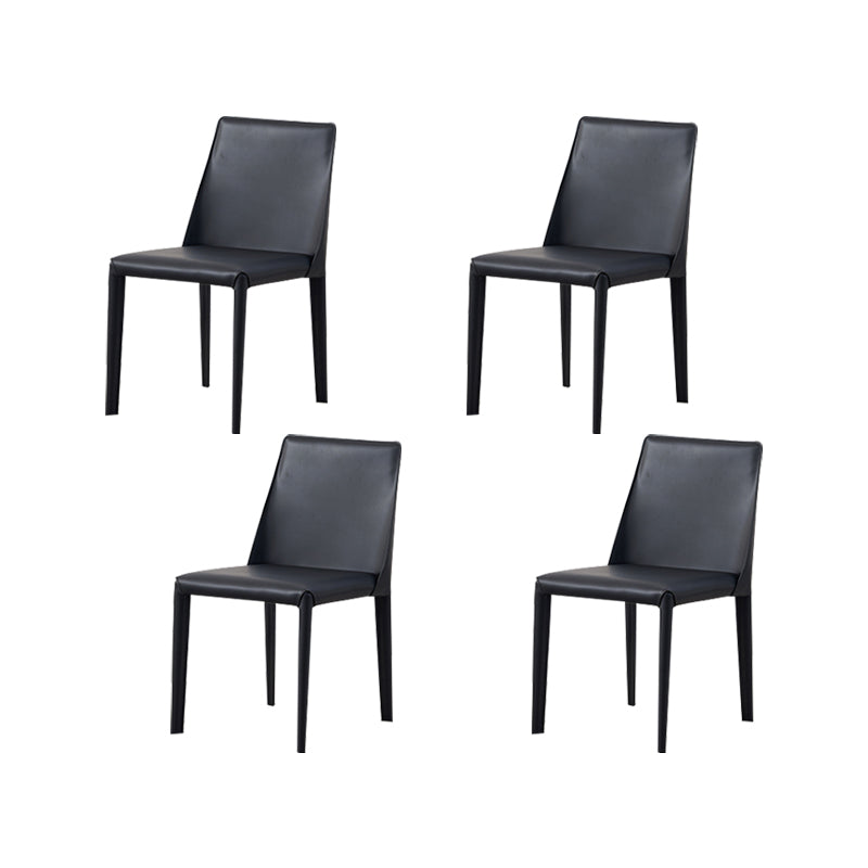 Contemporary Kitchen Dining Chairs Faux Leather Dining Chairs