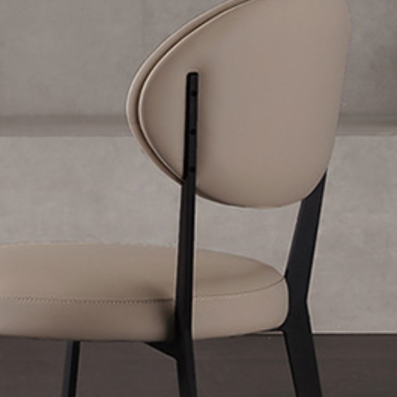 Faux Leather Dining Chairs Upholstered Dining Chairs in White