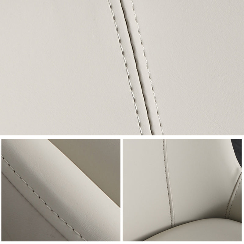 Nordic Style Metal Side Chair Gold Base Side Dining Chair for Bedroom