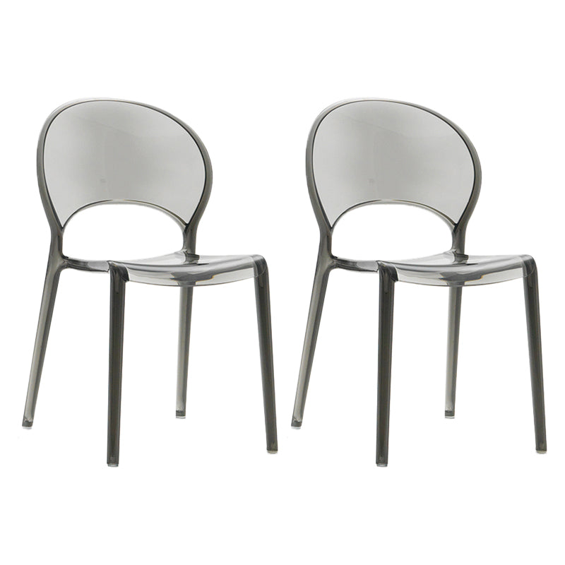 Nordic Style Colorful Side Chair Plastic Side Dining Chair for Home Use