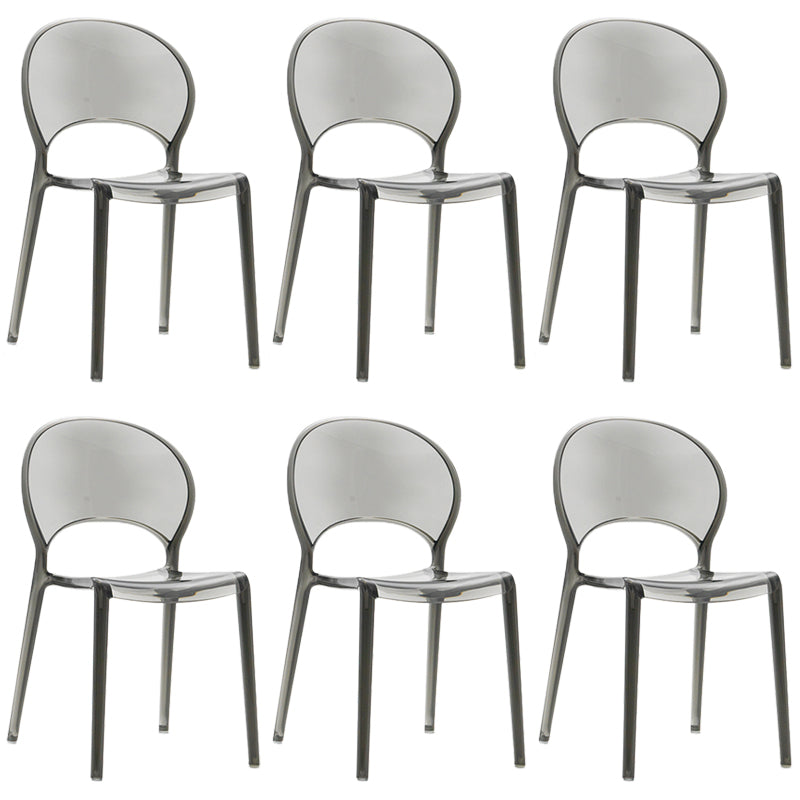 Nordic Style Colorful Side Chair Plastic Side Dining Chair for Home Use