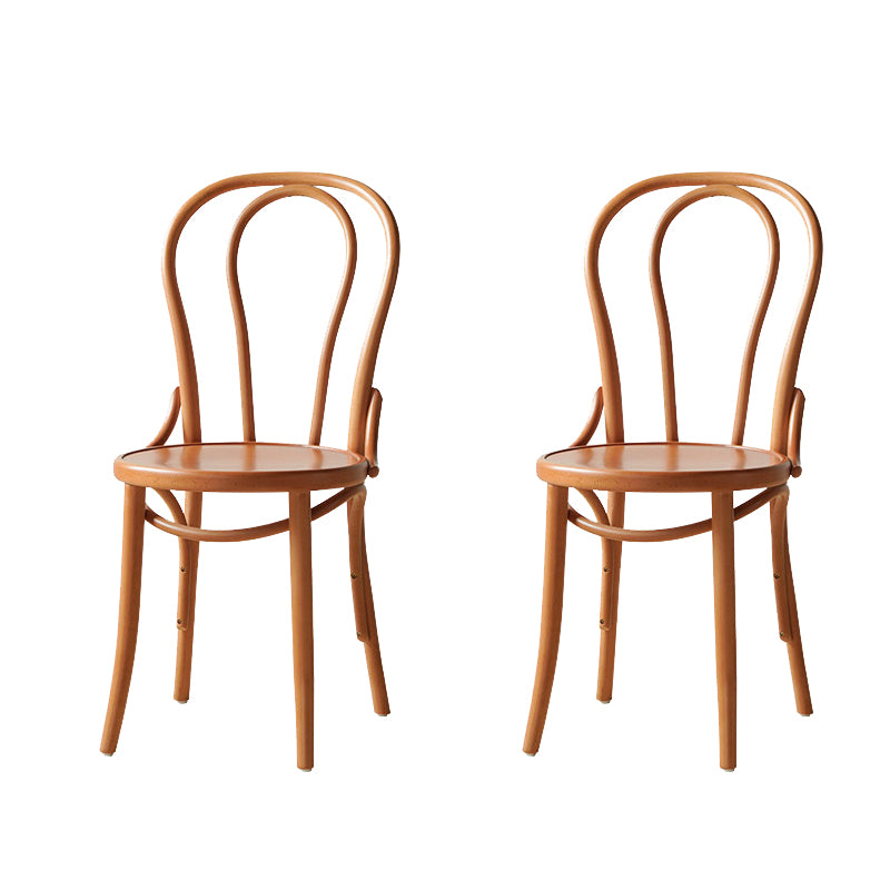 Industrial Style Side Chair Wooden Dining Chair for Living Room