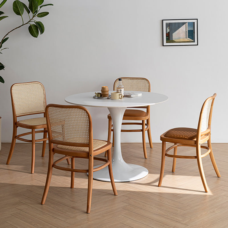 Industrial Style Dining Chair Wooden Indoor Dining Chair for Living Room