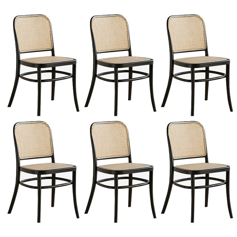 Industrial Style Dining Chair Wooden Indoor Dining Chair for Living Room