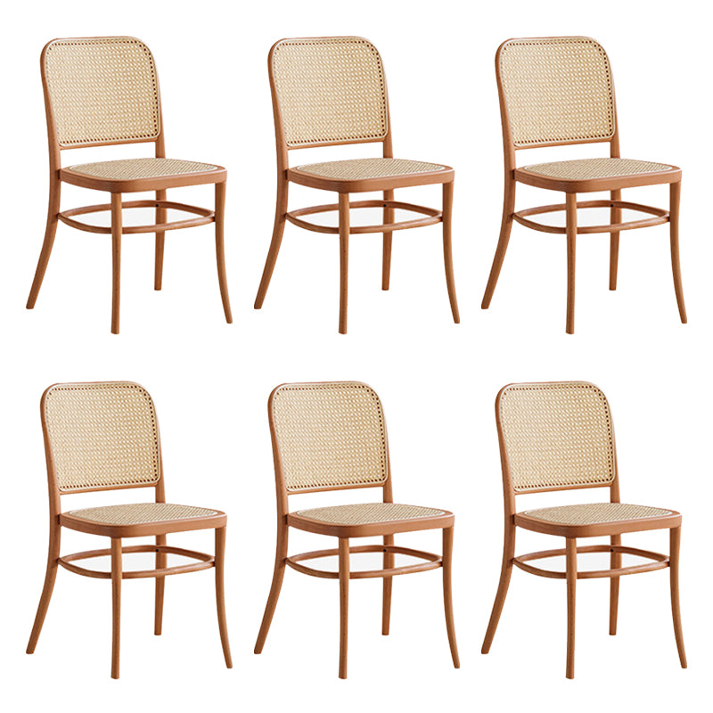 Industrial Style Dining Chair Wooden Indoor Dining Chair for Living Room