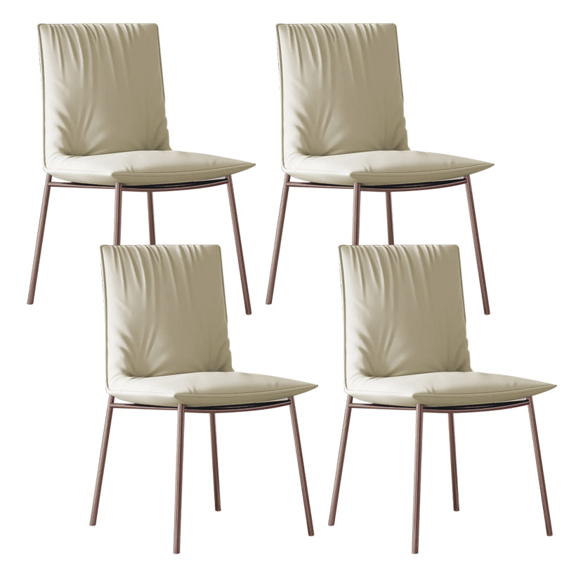 Glam Style Dining Chair Upholstered Side Chair for Living Room