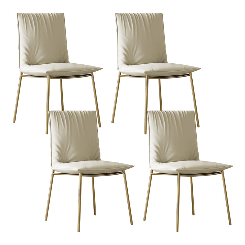 Glam Style Dining Chair Upholstered Side Chair for Living Room