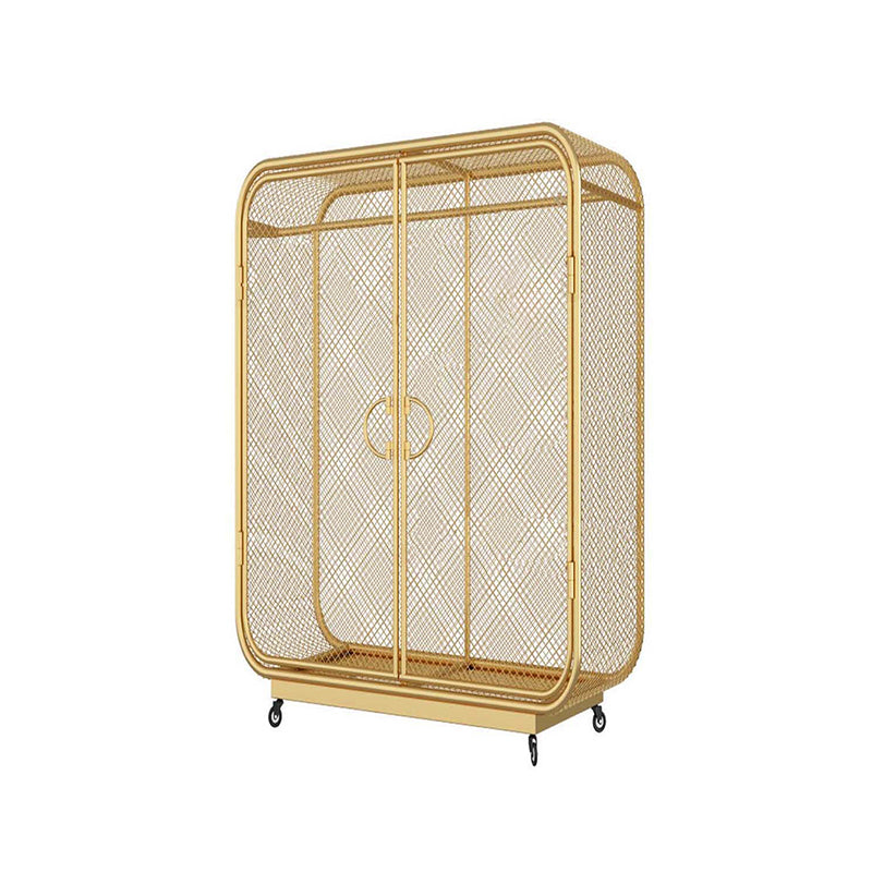 Contemporary Wardrobe Closet Metal Wardrobe Cabinet for Bedroom