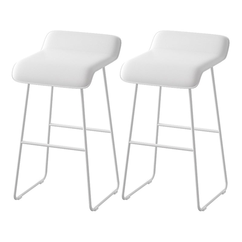 1/2/3/5 Pieces Bar Stool and Table Set White Oval Pub Table Set