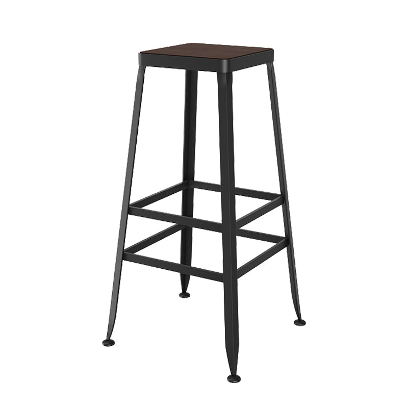 Industrial Rectangle Pub Table Set 1/4/6/7 Pieces Solid Wood Bistro Set