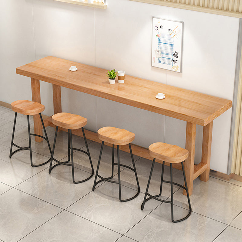 1/2/5/6/11 Pieces Table and Stool Set Modern Rectangular Pub Set
