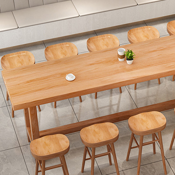 1/2/5/6/11 Pieces Table and Stool Set Modern Rectangular Pub Set