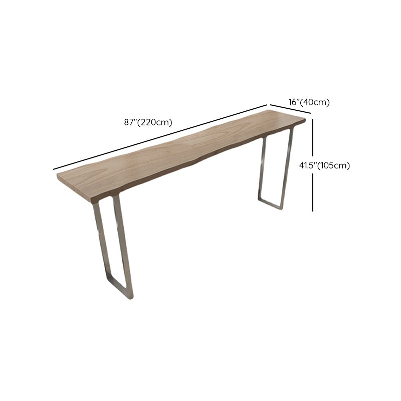 1/2/5 Pieces Counter Height Set Modern Solid Wood Pub Table Set