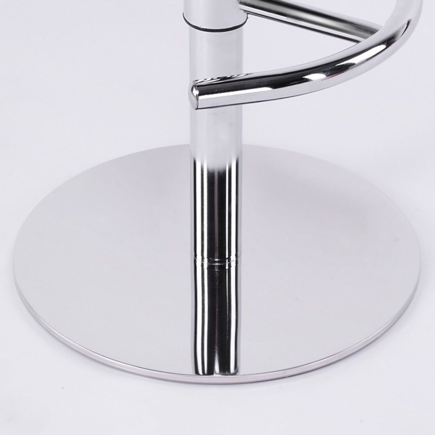 Industrial Backrest Elevatable Counter Stool Iron Cafe Bar Stool with Cushion and Pedal