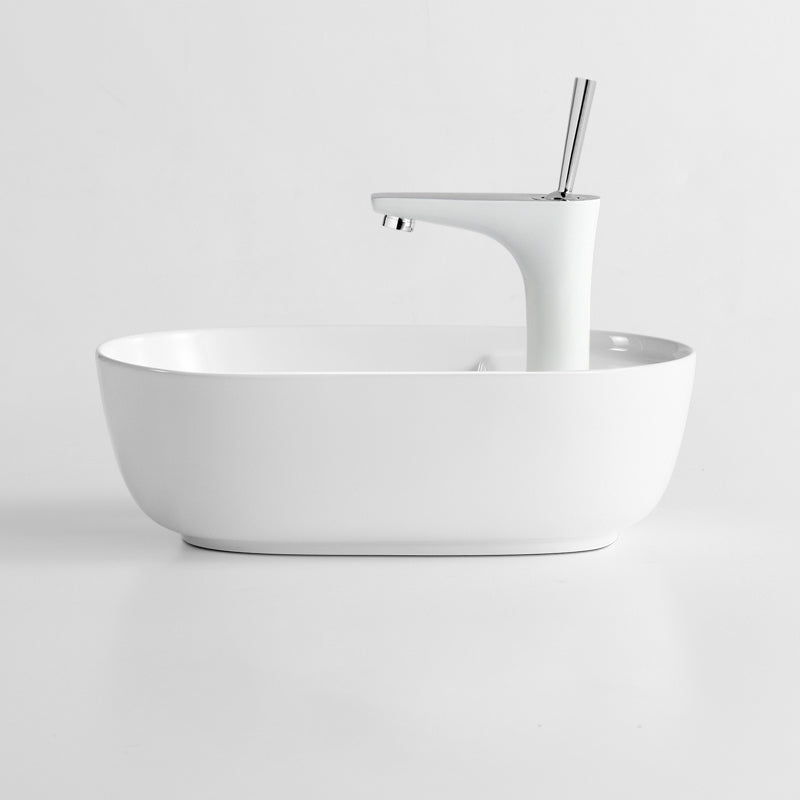 Modern Style Bathroom Sink Faucet with 1-Handle Brass Sink Faucet