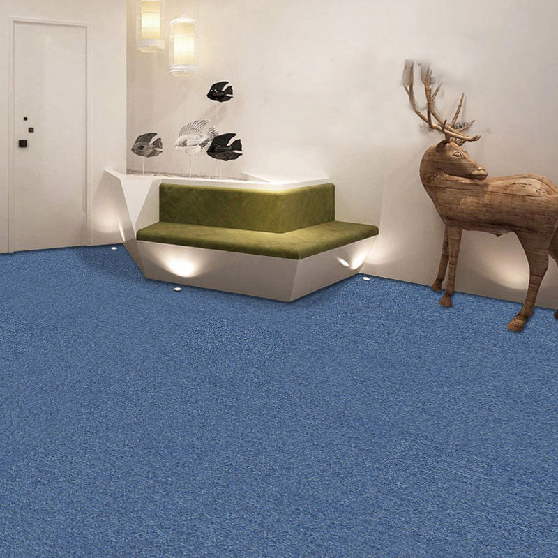 Carpet Tile Fade Resistant Non-Skid Solid Color Loose Lay Carpet Tiles Dining Room