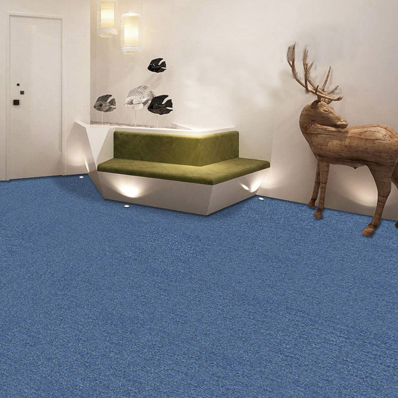 Carpet Tile Fade Resistant Non-Skid Solid Color Loose Lay Carpet Tiles Dining Room