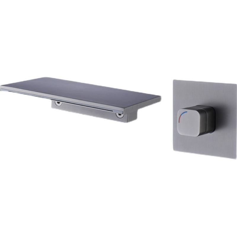 Wall Mounted Metal Freestanding Tub Filler Waterfall Freestanding Faucet