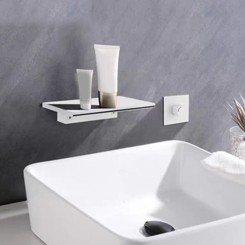 Wall Mounted Metal Freestanding Tub Filler Waterfall Freestanding Faucet