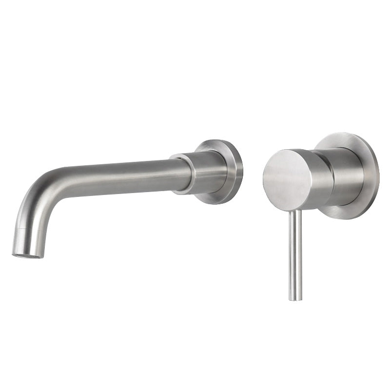 Modern Brass Roman Tub Faucet with 1 Lever Handles Tub Faucet