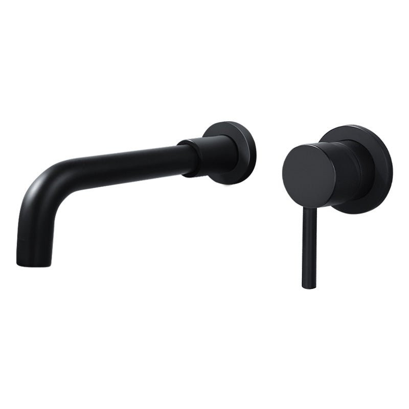 Modern Brass Roman Tub Faucet with 1 Lever Handles Tub Faucet