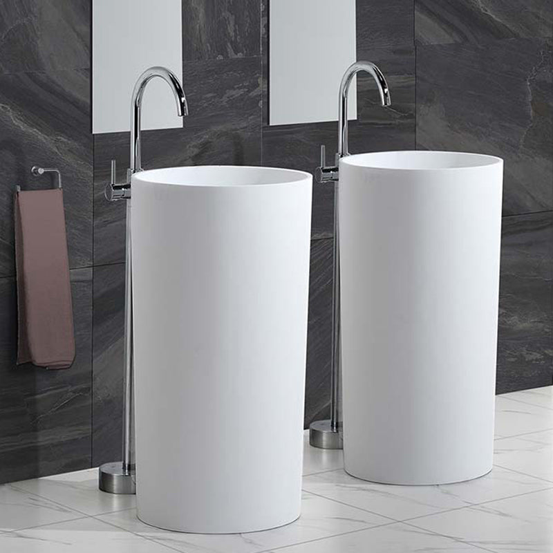 Floor Mounted Metal Freestanding Tub Filler One Handle Freestanding Tub Filler Trim
