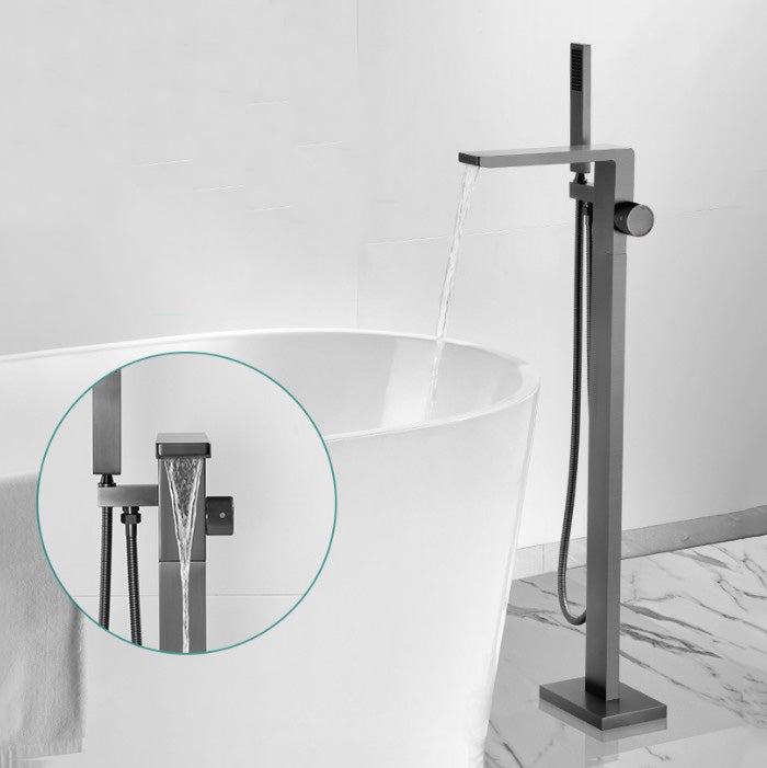 Modern Freestanding Faucet Metal Freestanding Tub Filler Trim