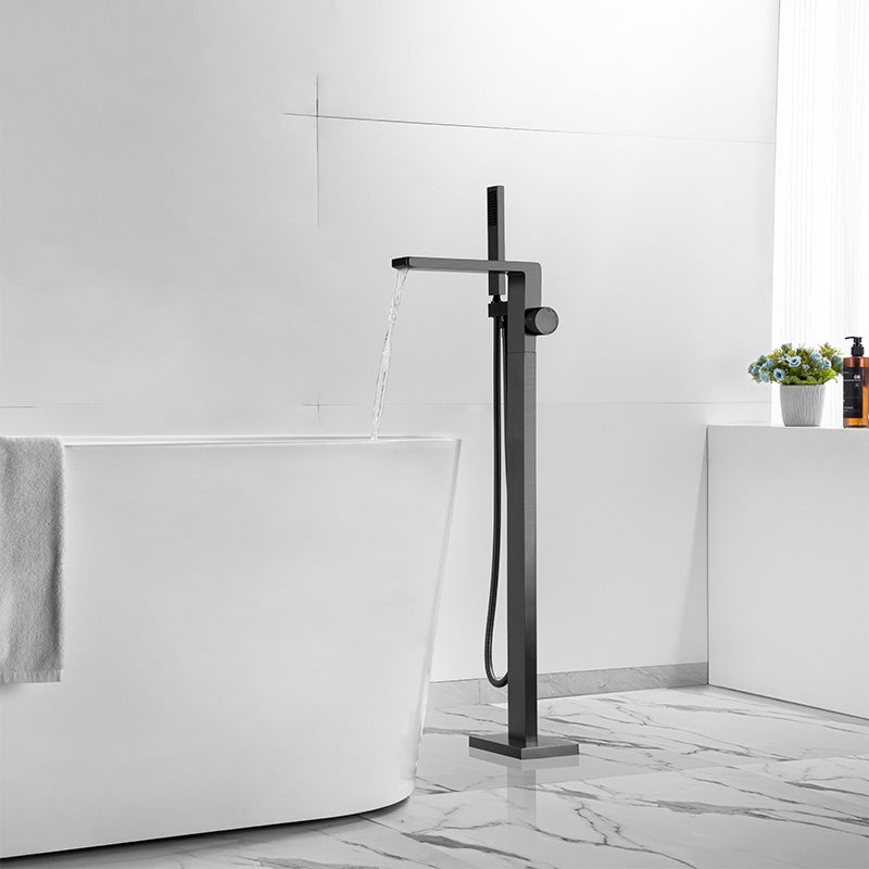 Modern Freestanding Faucet Metal Freestanding Tub Filler Trim