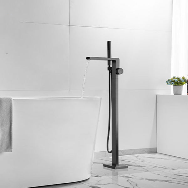 Modern Freestanding Faucet Metal Freestanding Tub Filler Trim