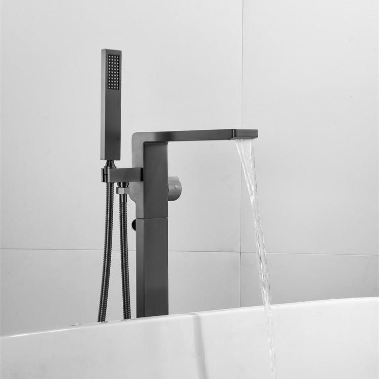 Modern Freestanding Faucet Metal Freestanding Tub Filler Trim