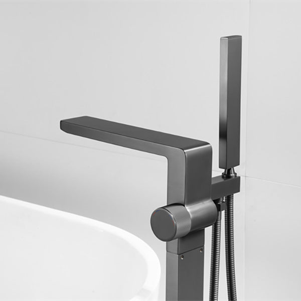 Modern Freestanding Faucet Metal Freestanding Tub Filler Trim