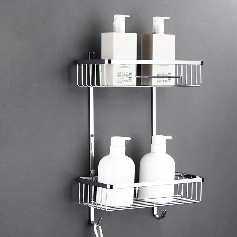 5-Piece Bathroom Hardware Set Modern Polished Chrome Bathroom Set