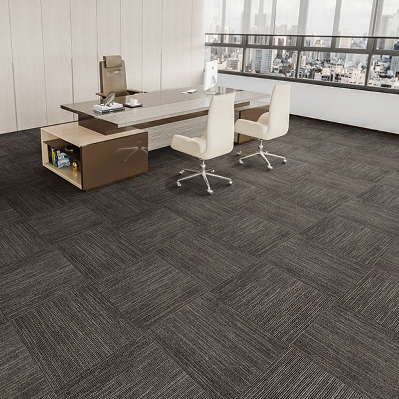Modern Carpet Tiles Self Adhesive Multi Level Loop Fire Resistant Carpet Tile