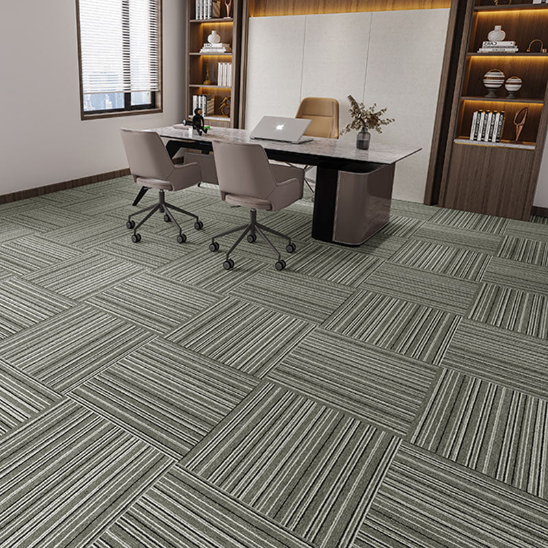 Modern Carpet Tiles Self Adhesive Multi Level Loop Fire Resistant Carpet Tile