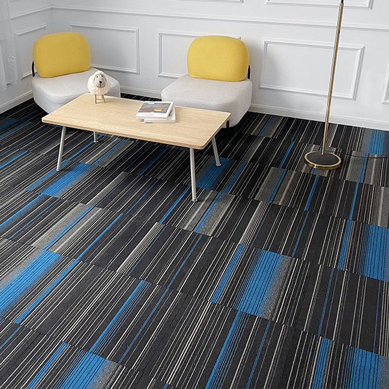 Modern Carpet Tiles Self Adhesive Multi Level Loop Fire Resistant Carpet Tile