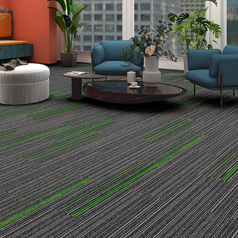 Modern Carpet Tiles Self Adhesive Multi Level Loop Fire Resistant Carpet Tile