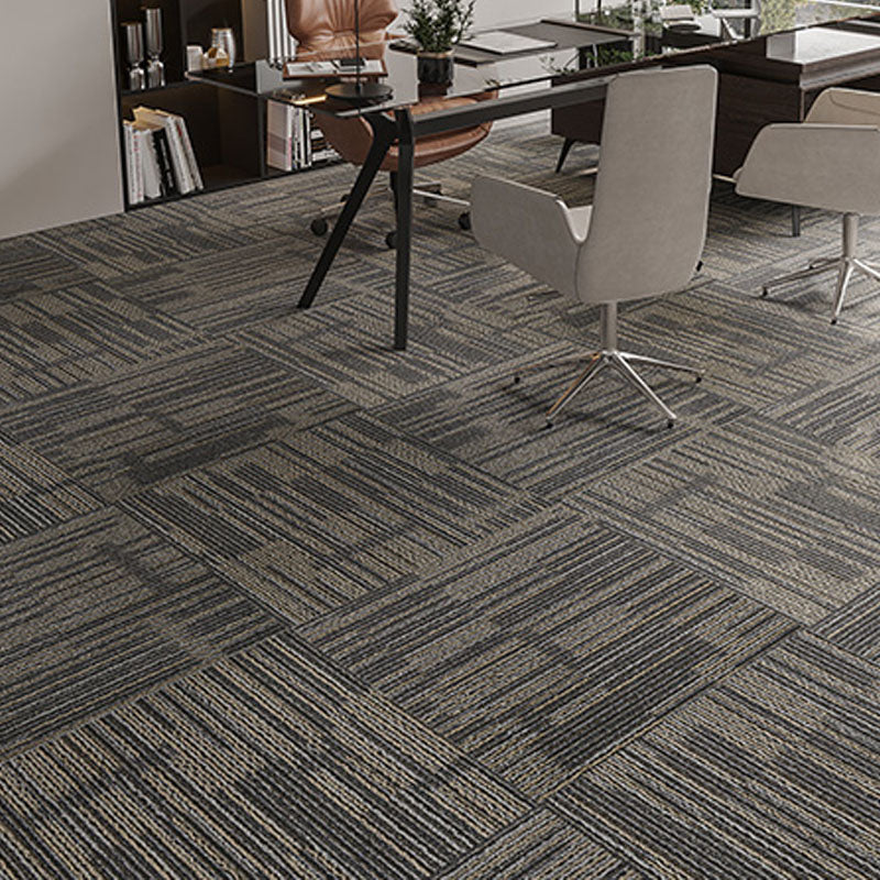 Modern Carpet Tiles Self Adhesive Multi Level Loop Fire Resistant Carpet Tile