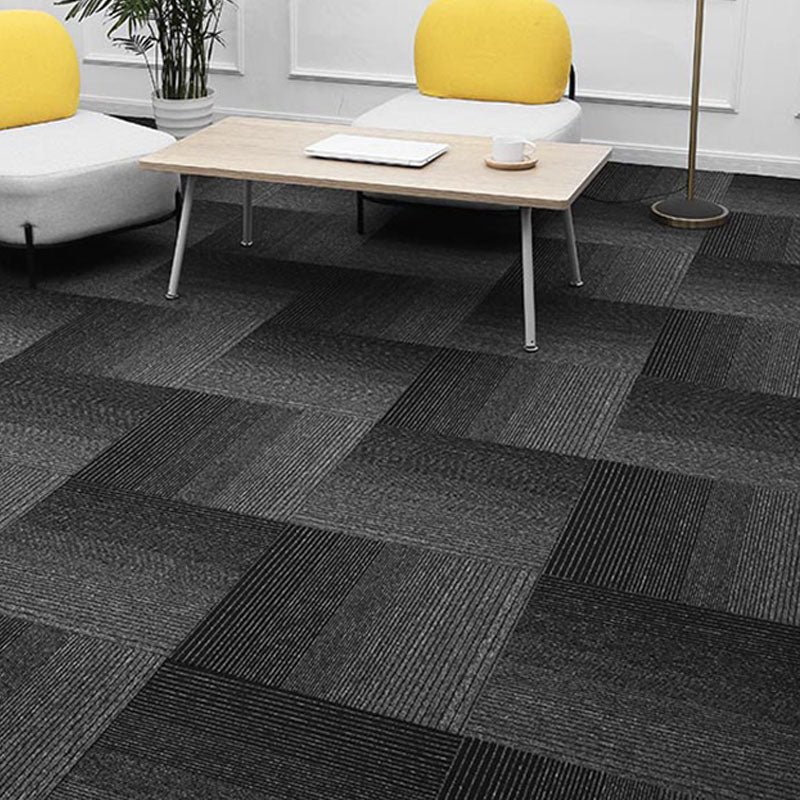 Modern Carpet Tiles Self Adhesive Multi Level Loop Fire Resistant Carpet Tile
