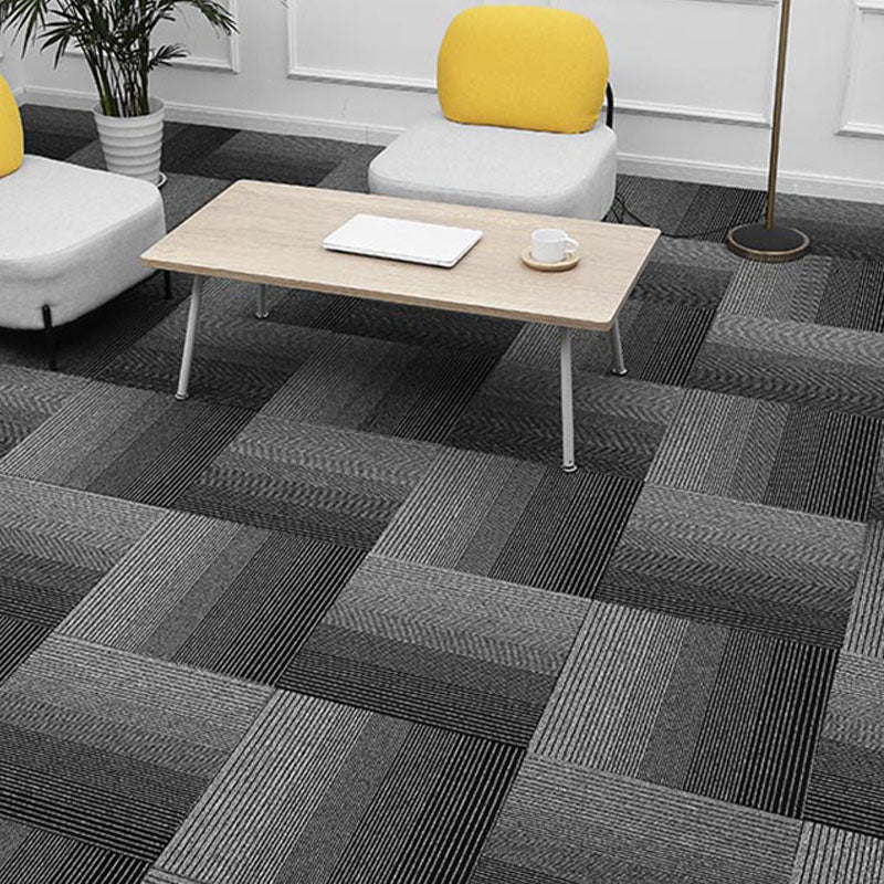 Modern Carpet Tiles Self Adhesive Multi Level Loop Fire Resistant Carpet Tile