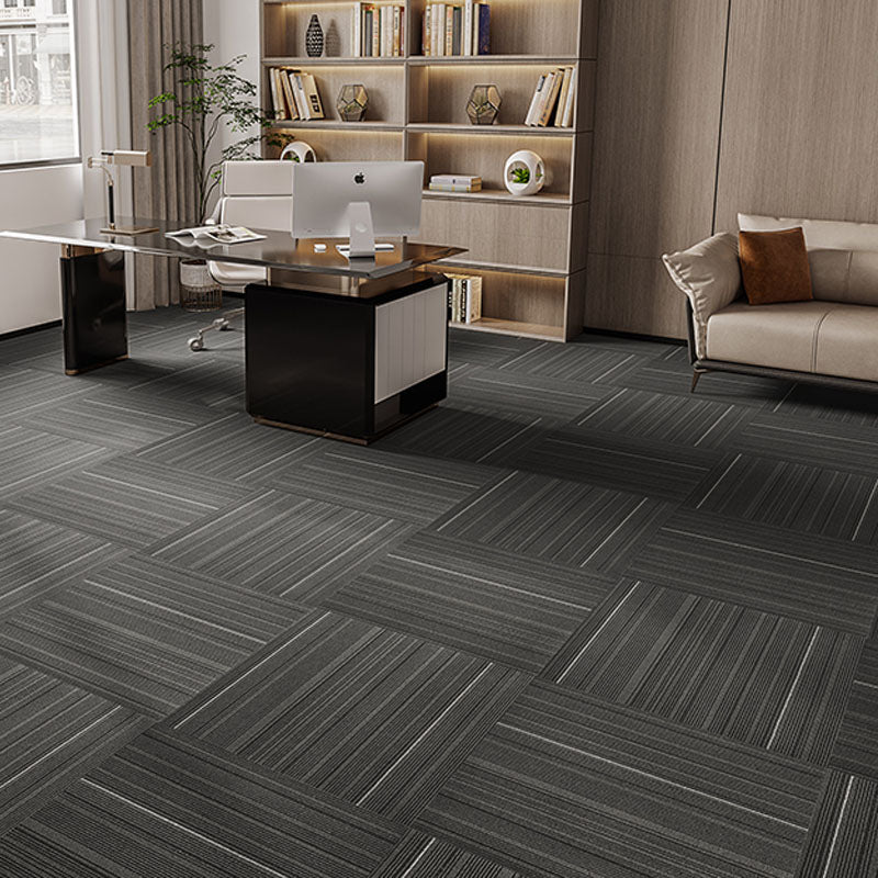 Modern Carpet Tiles Self Adhesive Multi Level Loop Fire Resistant Carpet Tile