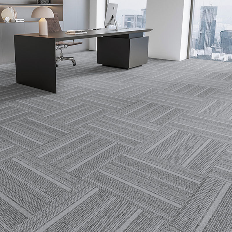 Modern Carpet Tiles Self Adhesive Multi Level Loop Fire Resistant Carpet Tile